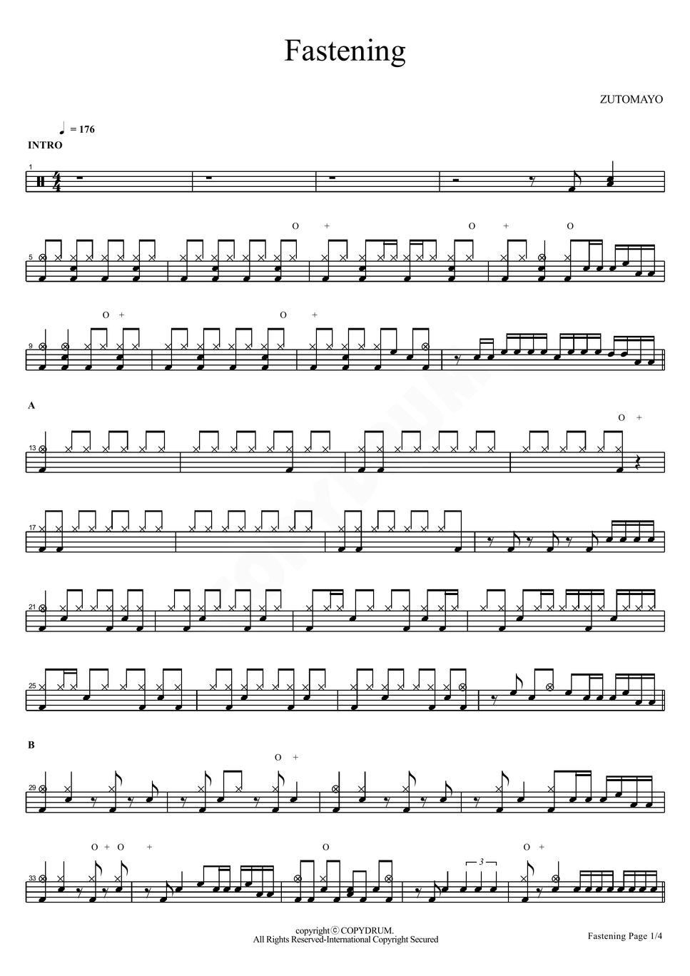 ZUTOMAYO Fastening Sheet by COPYDRUM