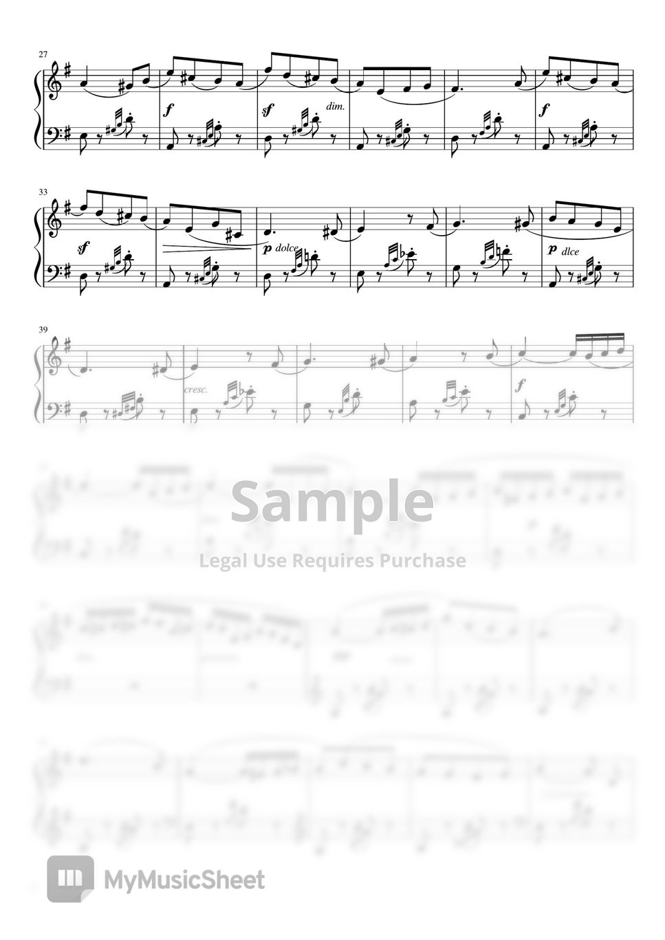 F.Mendelssohn - Frühlingslied (Pianosolo/Intermediate) by pfkaori