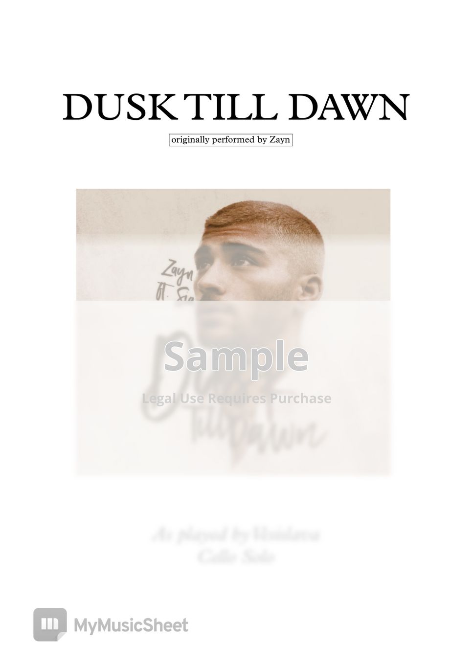 ZAYN ft. Sia - Dusk Till Dawn (Piano & Cello) by Vesislava