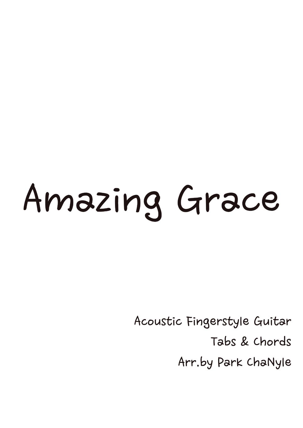 guitar chords for amazing grace