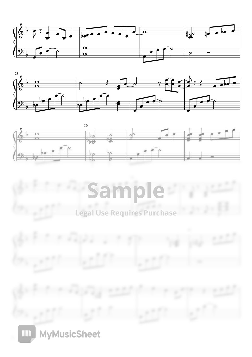 Mac Ayres - Easy Piano sheet