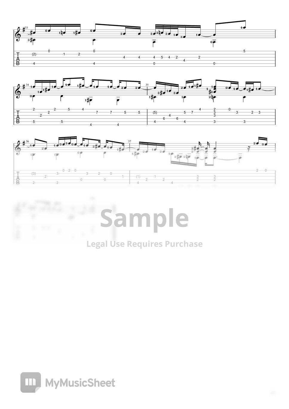 Pino Daniele - Alleria (Chord Melody) by Marco Nista