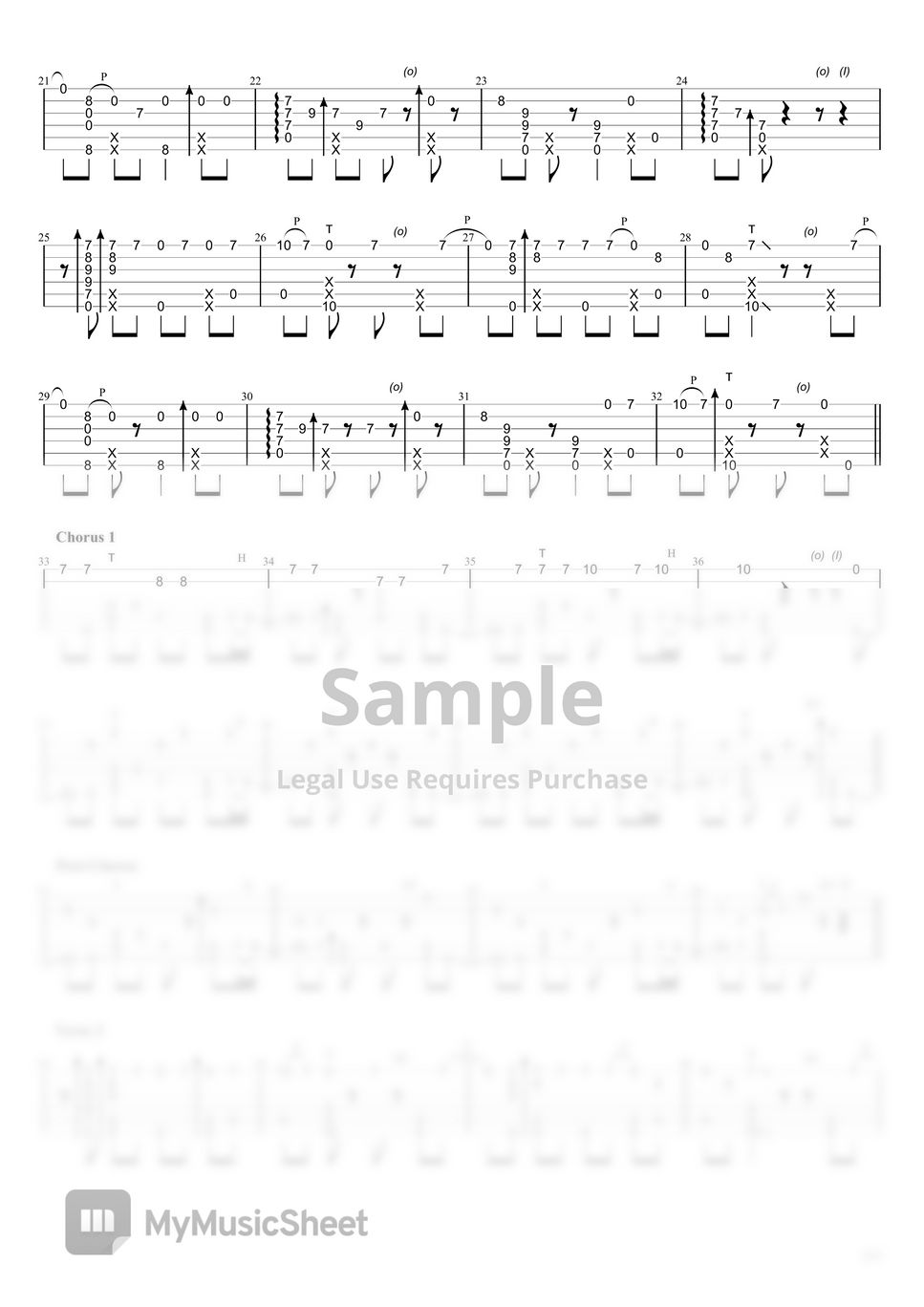 Michael Jackson Beat it Sheets by Gareth Evans