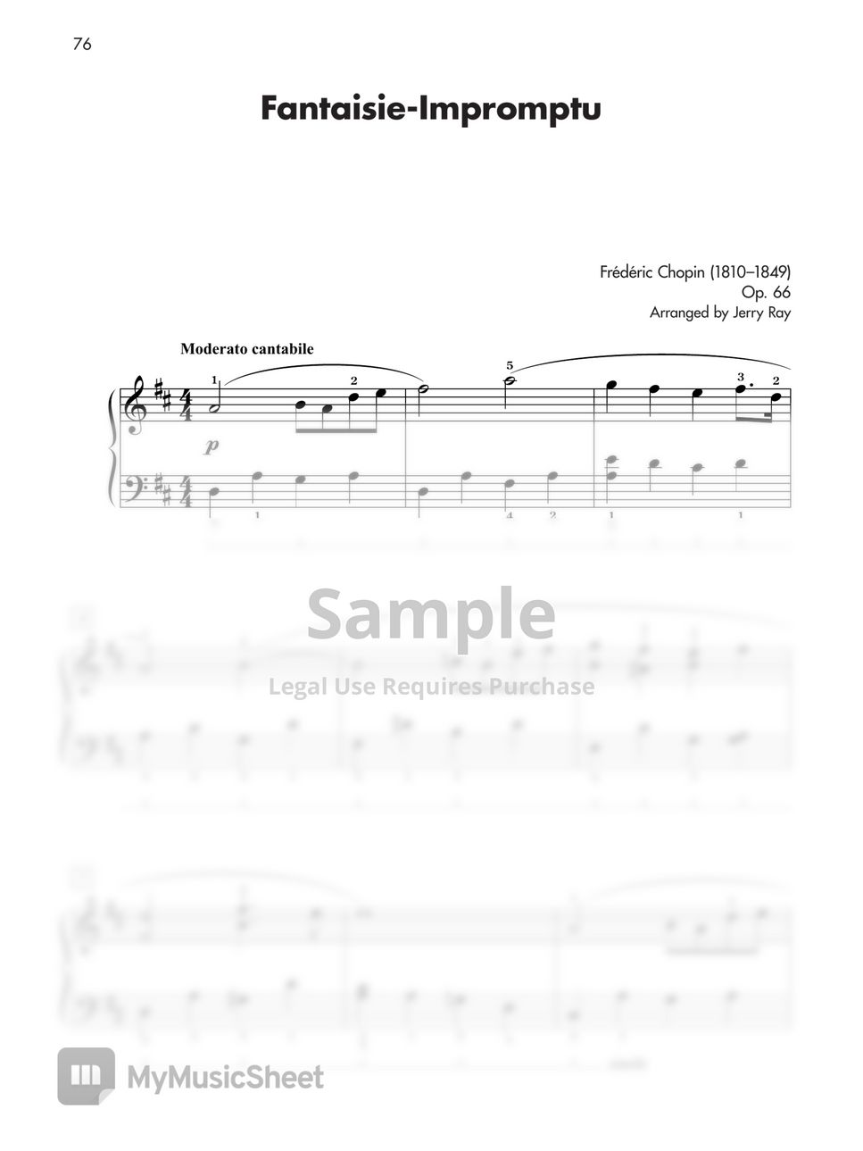 Artist - Fantaisie-Impromptu Chopin Easy.pdf by Artist