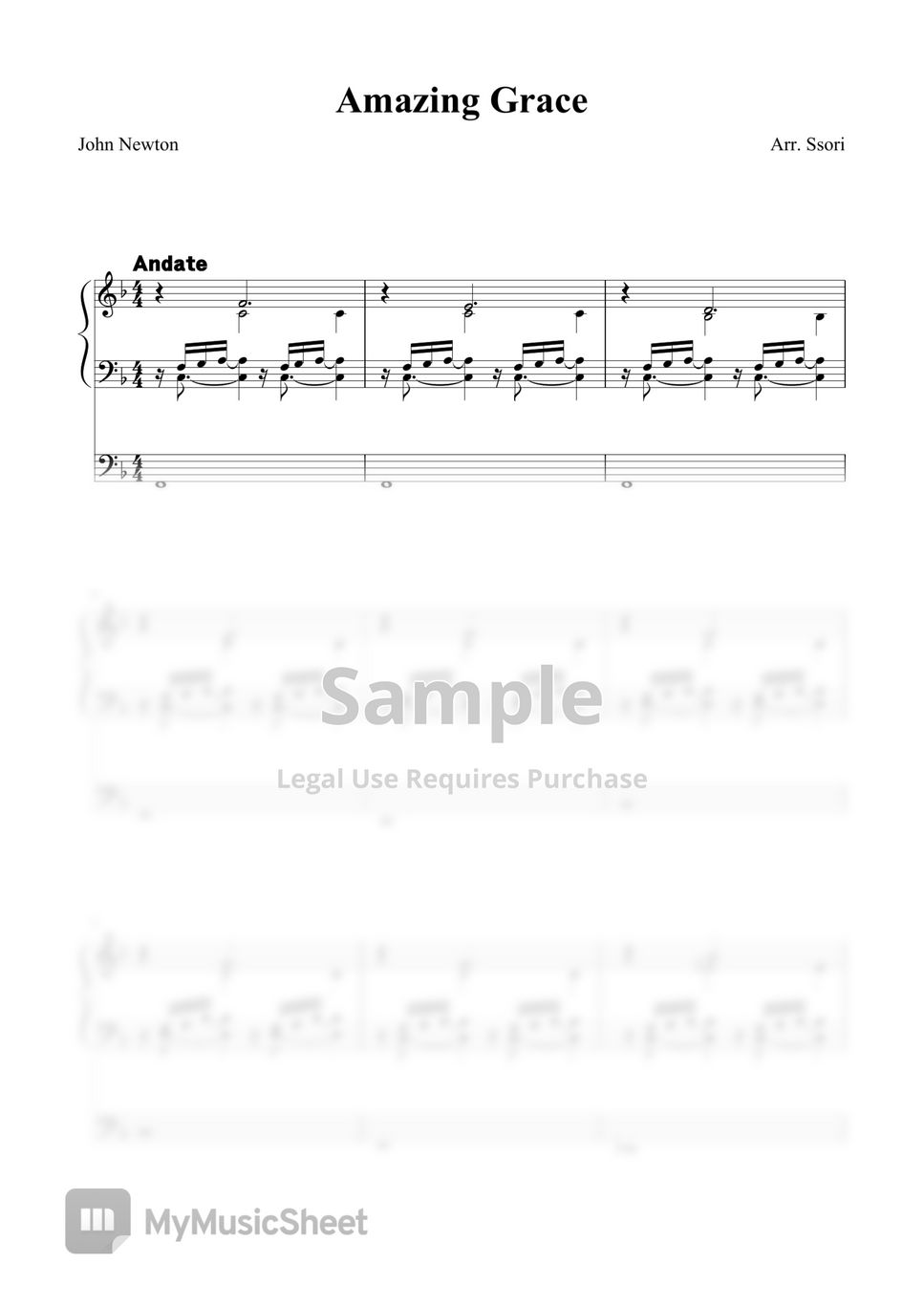 미국민요 - Amazing Grace organ prelude (나같은죄인 살리신 오르간 전주곡) by ssori