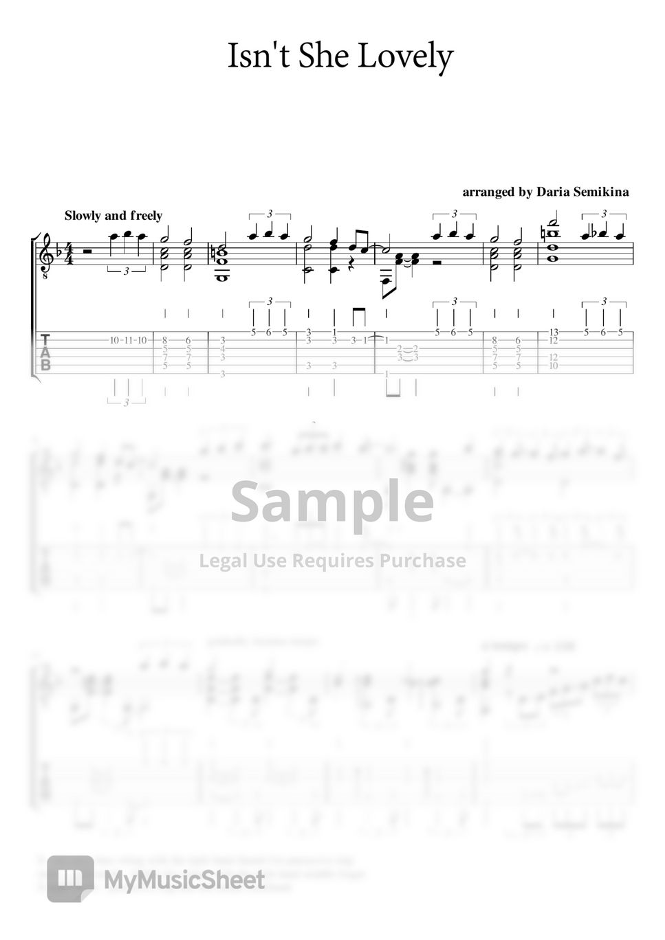 ビッグバンド楽譜「Isn't She Lovely」DOC SEVERINSEN ビッグバンド楽譜「Isn't She Lovely」DOC SEVERINSEN - メルカリ