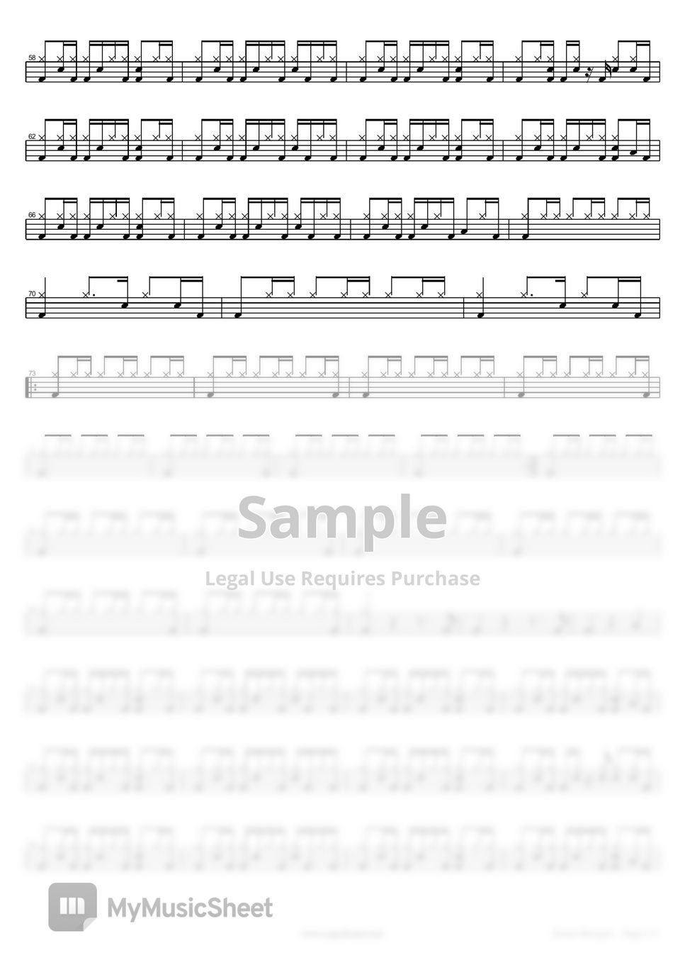 Dave Grusin - Bossa Baroque Sheet by COPYDRUM
