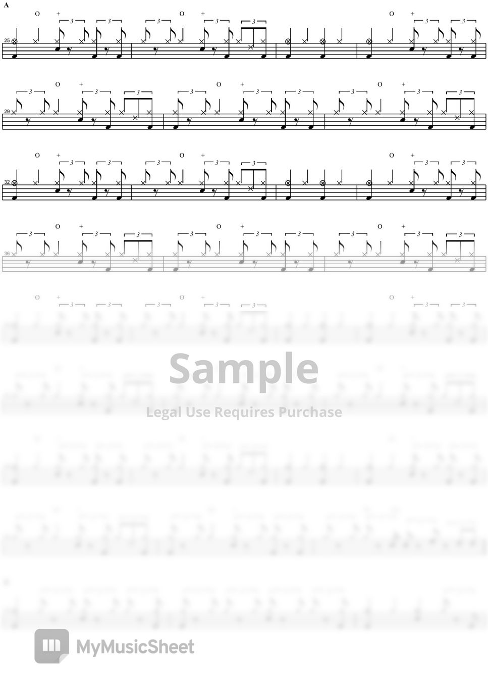 Toto - Mama Sheets by COPYDRUM