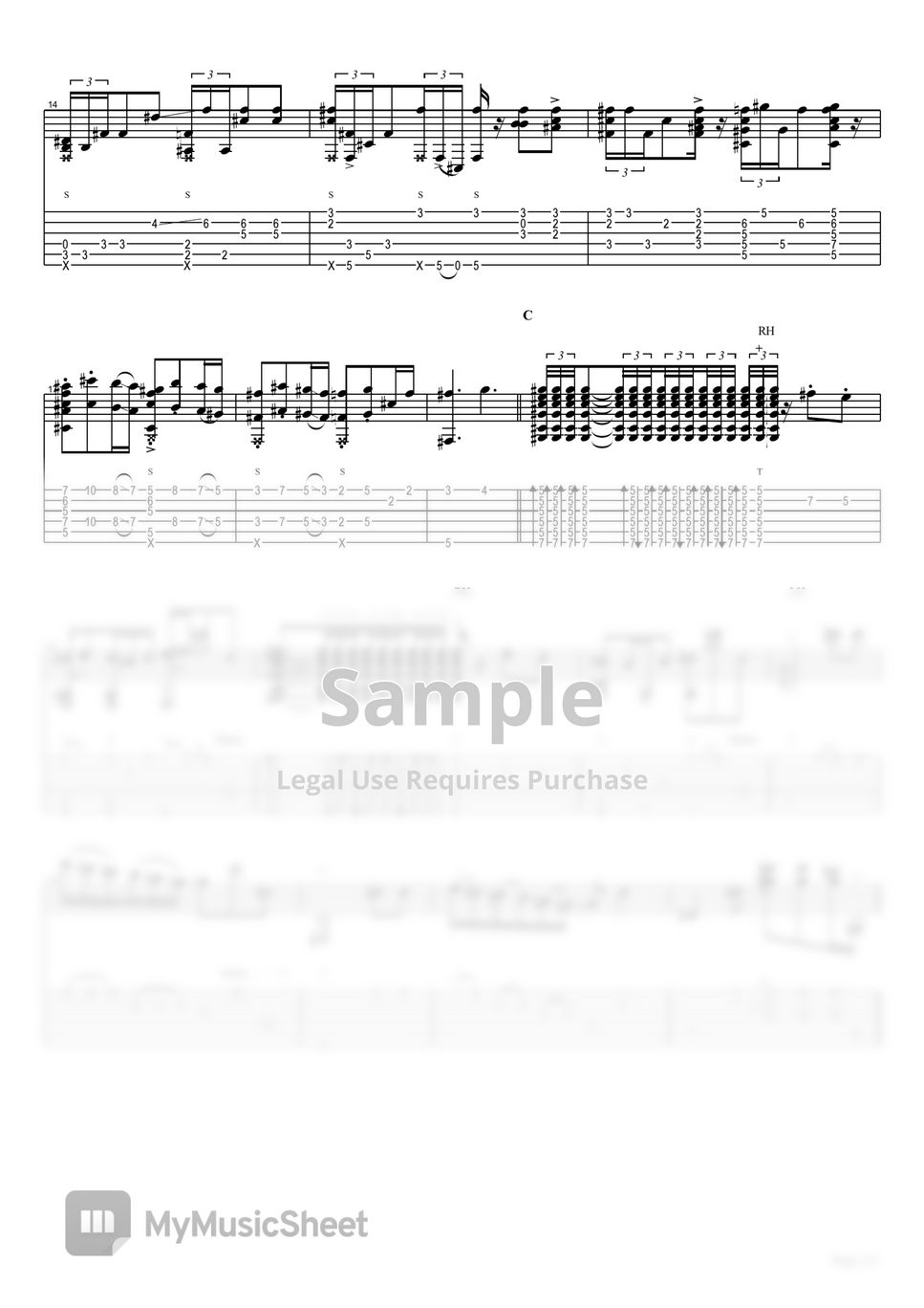 F.Liszt (리스트) - La Campanella (김재현 커버) (Guitar) by TaeHyun Taylor Lee