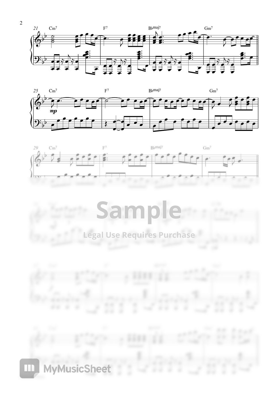 IVE - Off The Record (Piano Sheet) by Pianella Piano