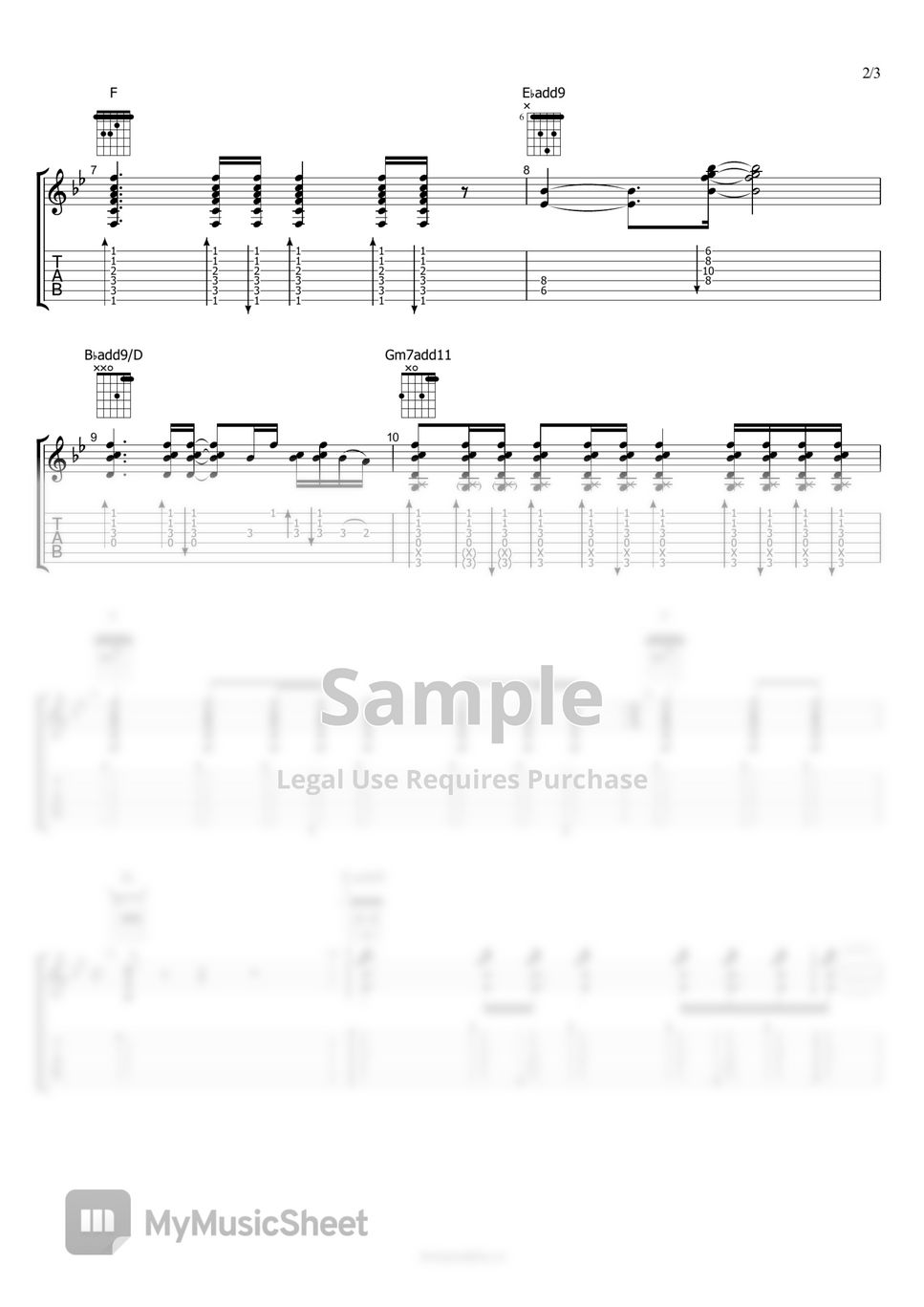 Prince Purple Rain Sheets by Shutup & Play Guitar Tutorials