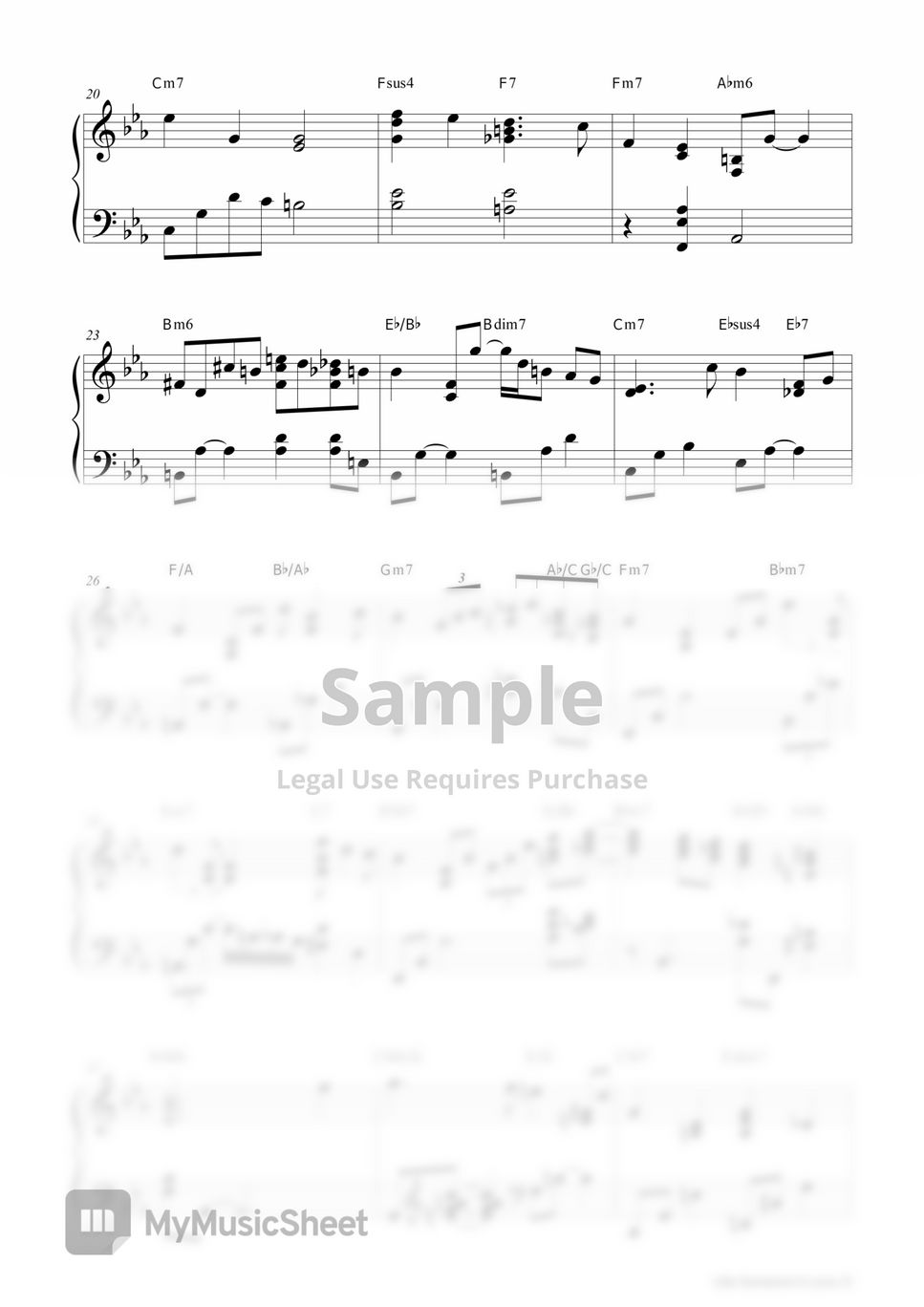 Rob van Bavel - Like someone in love by SangSangPiano