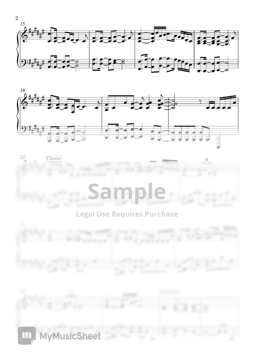 아이유 strawberry moon Sheets by PianoYA