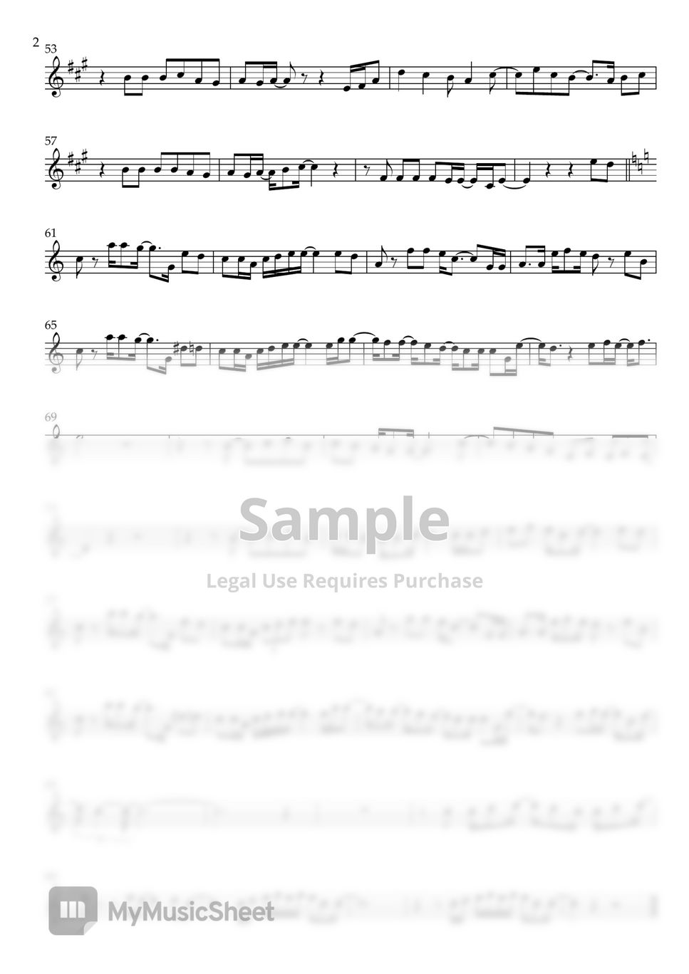 Lee Mujin - Traffic light (for Bb Trumpet) by respecTRUMPET