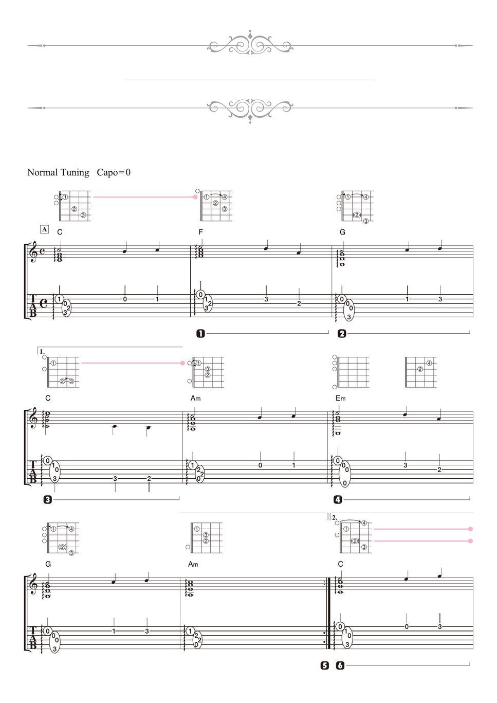 Daisuke Minamizawa Etude 2 Quick Arpeggio Solo Guitar Tab 1staff 0657