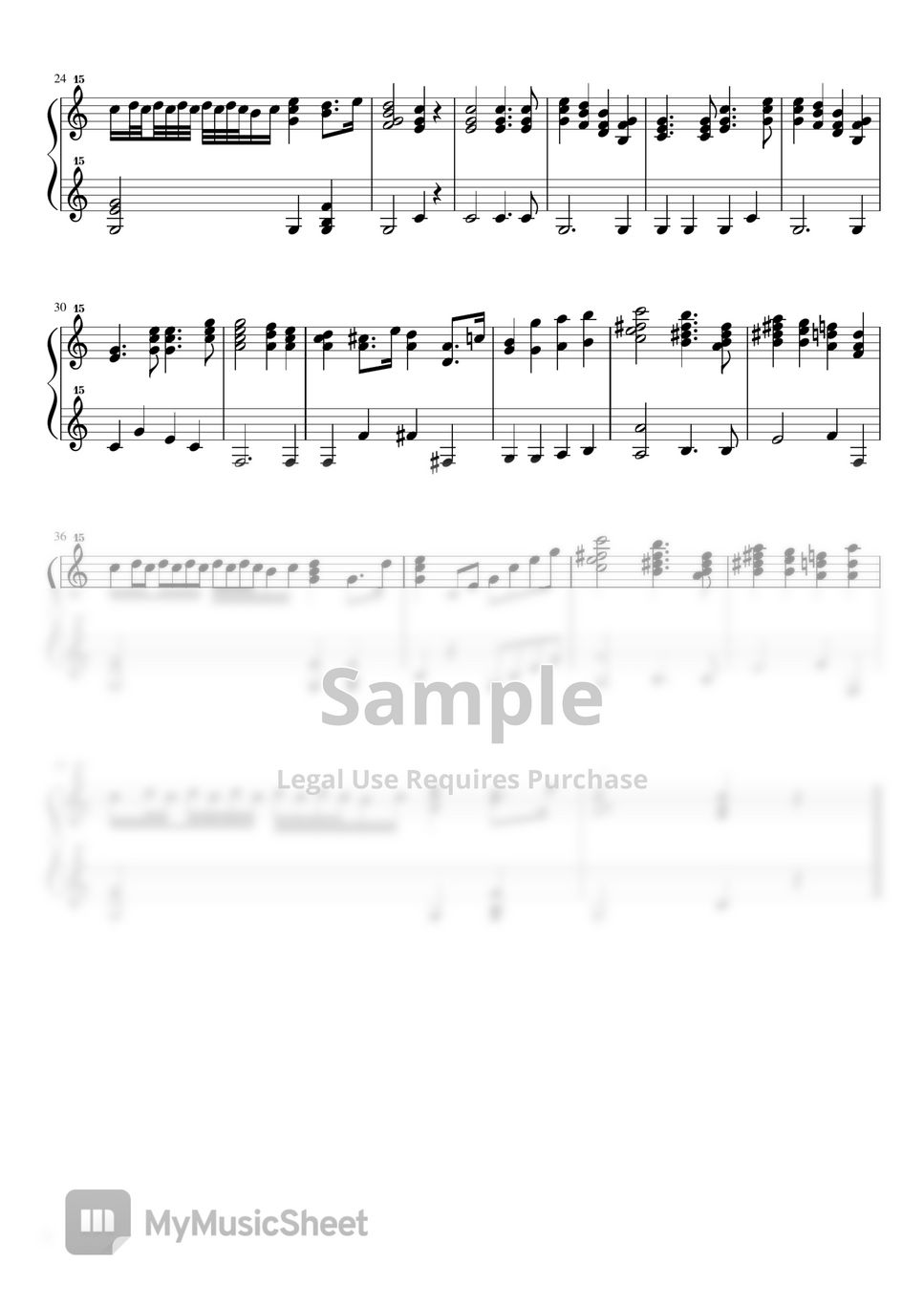 Mendelssohn - Wedding March (toy piano / 32 keys / classical) by Miyuh Kawanishi
