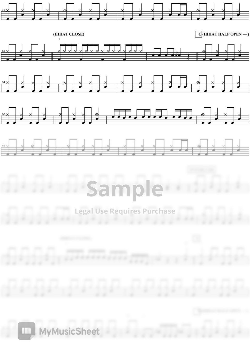 My Chemical Romance Bulletproof Heart Sheets by COPYDRUM