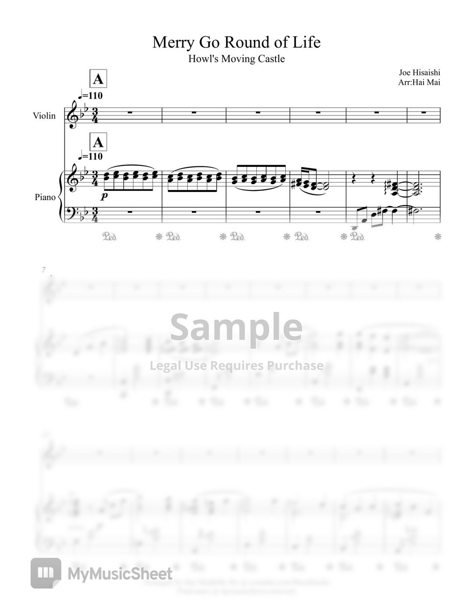 Easy On Me - Partitura para Piano Fácil en PDF - La Touche Musicale