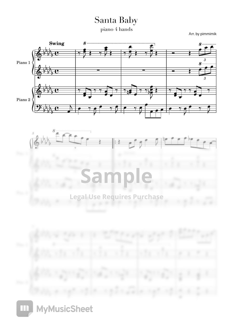 Eartha Kitt Santa Baby Sheets by pimmimik