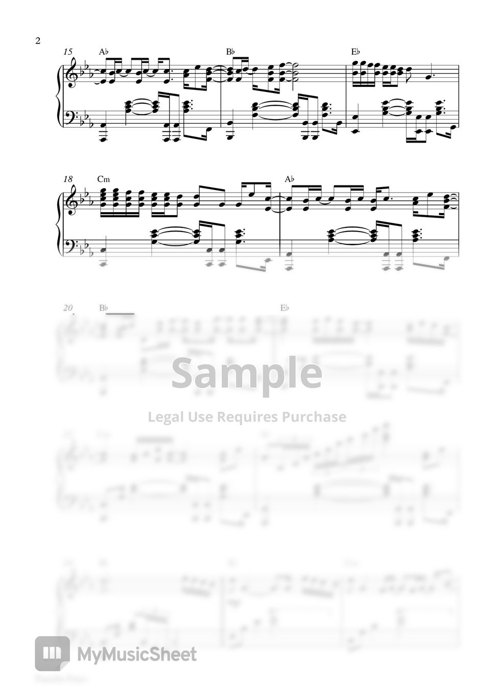 TXT - Anti-Romantic (Piano Sheet) by Pianella Piano