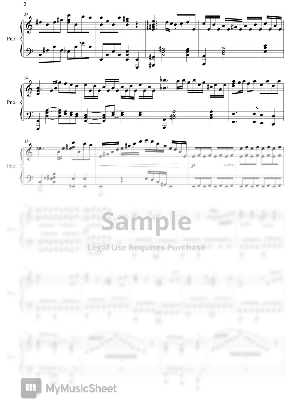 Beethoven Virus - BanYa | Piano Sheet