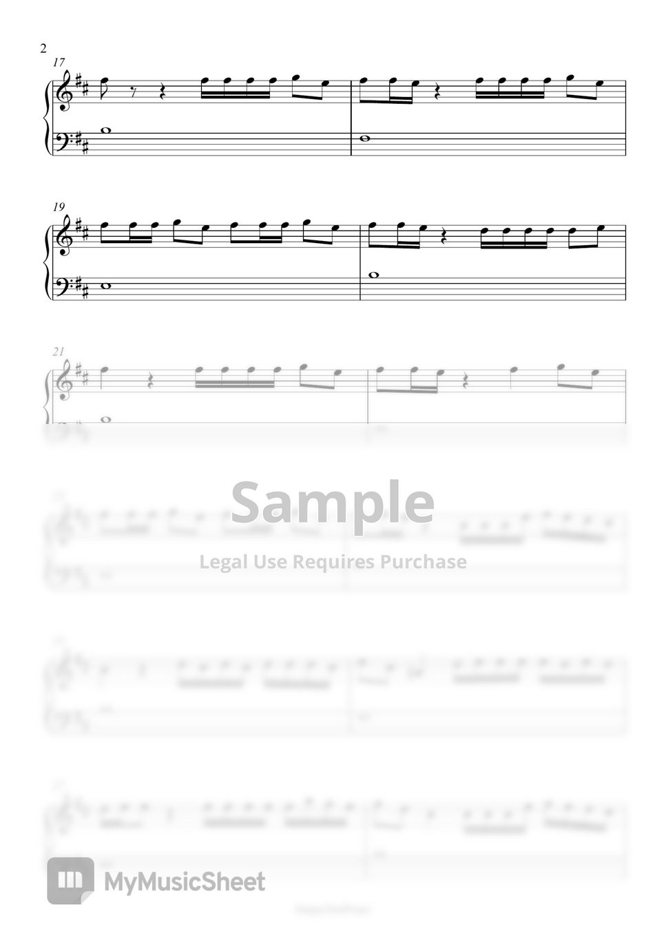 Karol G, Shakira - TQG Sheets by HappyDadPiano