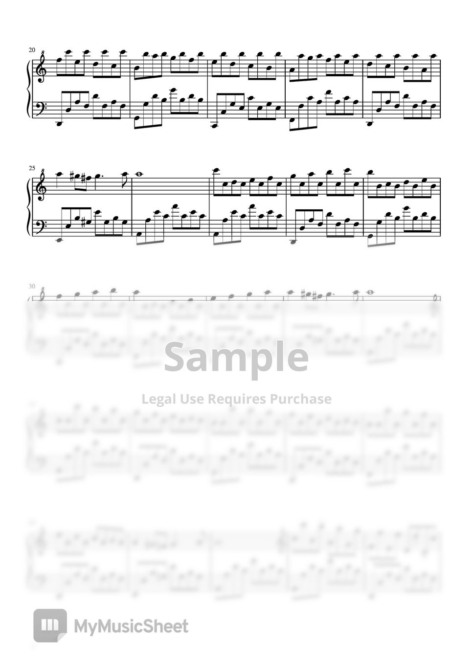 Georg Friedrich Händel - Passacaglia Sheets by SheetMusicSimply