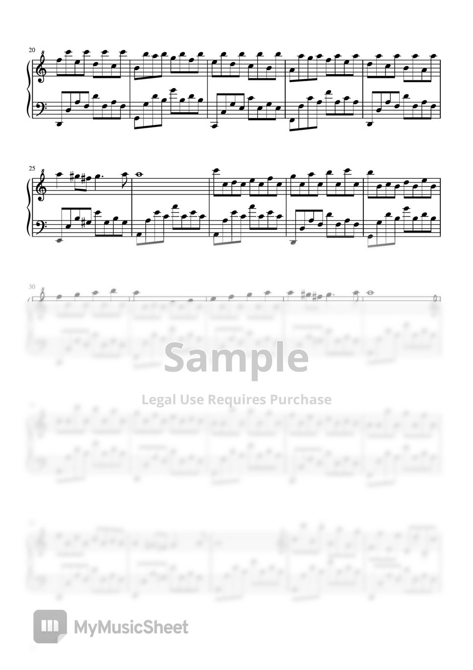 Georg Friedrich Händel - Passacaglia Sheets By SheetMusicSimply