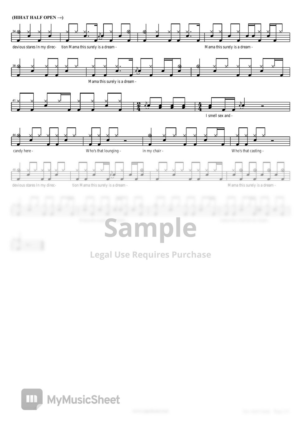 Marcy Playground - Sex And Candy Sheets by COPYDRUM