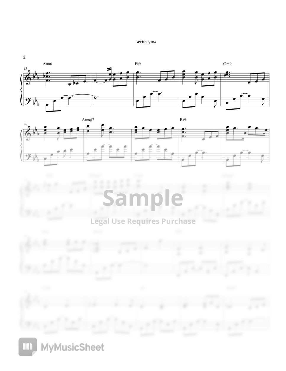 Our Blues (우리들의 블루스) OST - Jimin X Ha Sung Woon - With You by Piano Hug