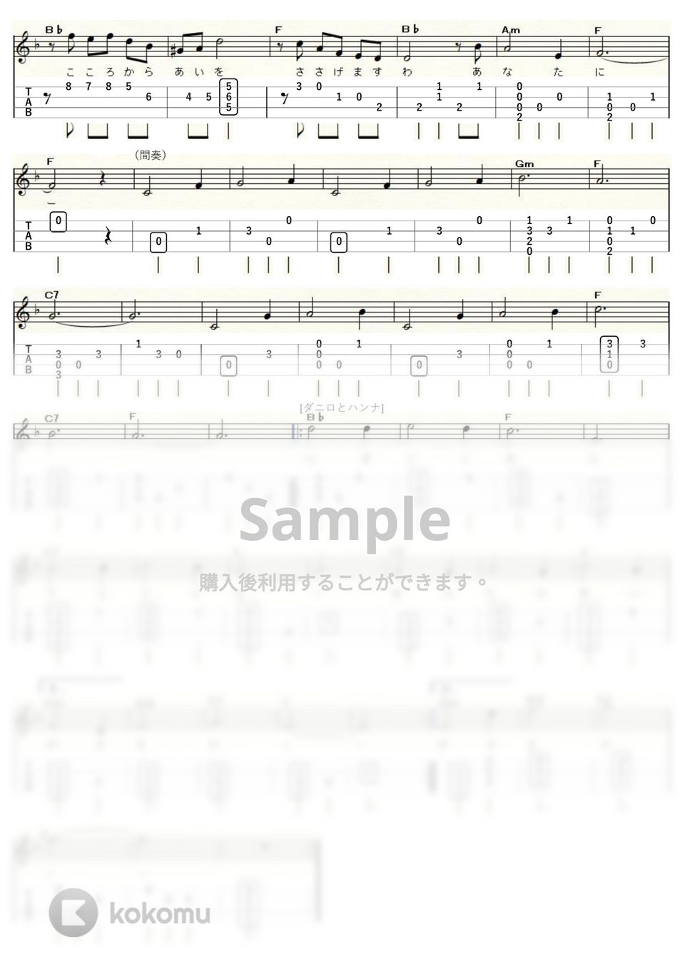 フランツ・リハール - メリー・ウィドウ・ワルツ (ウクレレソロ / High-G,Low-G / 初～中級) by ukulelepapa
