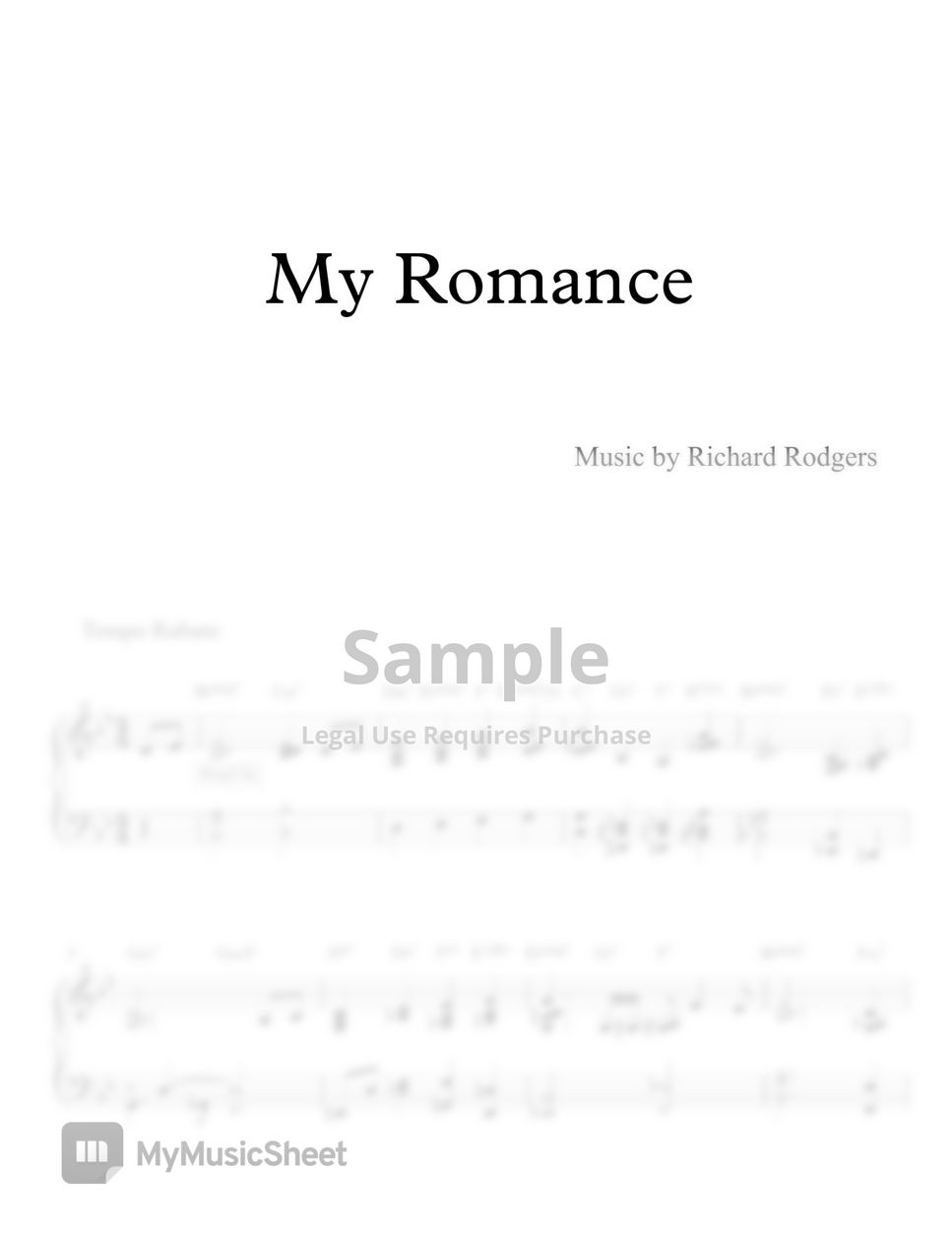 Richard Rodgers - My Romance by MIWHA