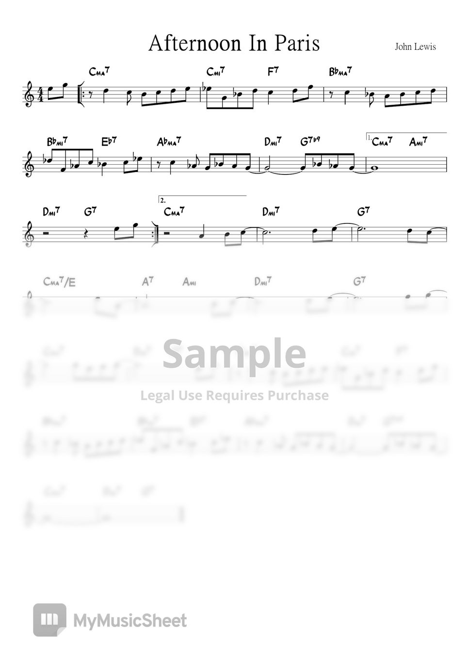 Isn't She Lovely (Real Book – Melody, Lyrics & Chords) for Leadsheets -  Sheet Music to Print