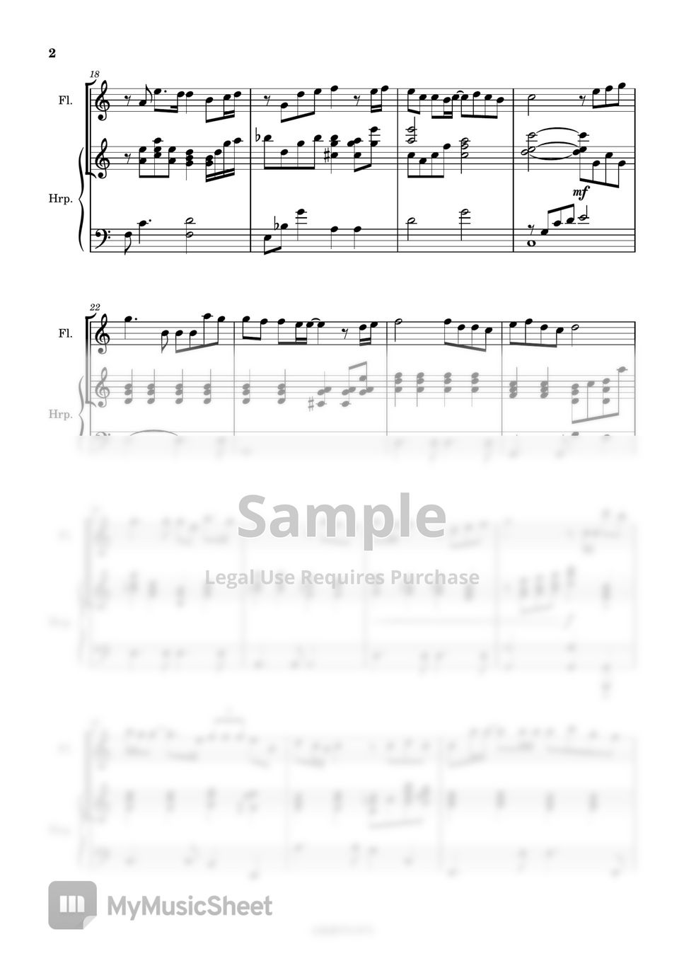이율구 - 세상을 사는 지혜 (Two flutes/반주 MR/ 피아노 악보) by 심플플루트뮤직