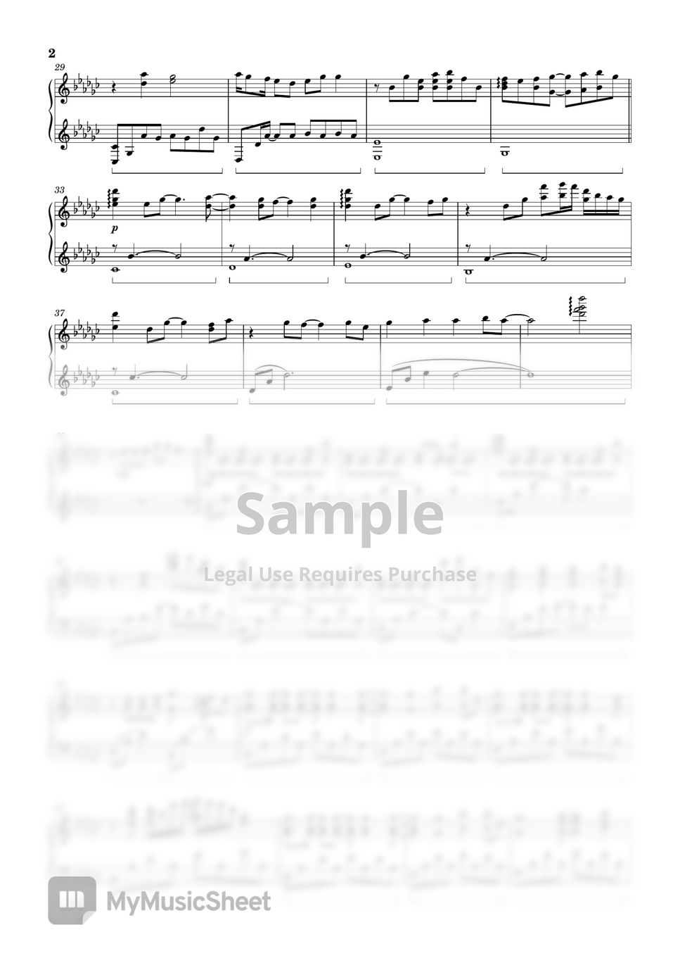 PRODUCE 101 JAPAN SEASON2 - Let Me Fly (Piano Version) Sheets by ちゃんRINA。