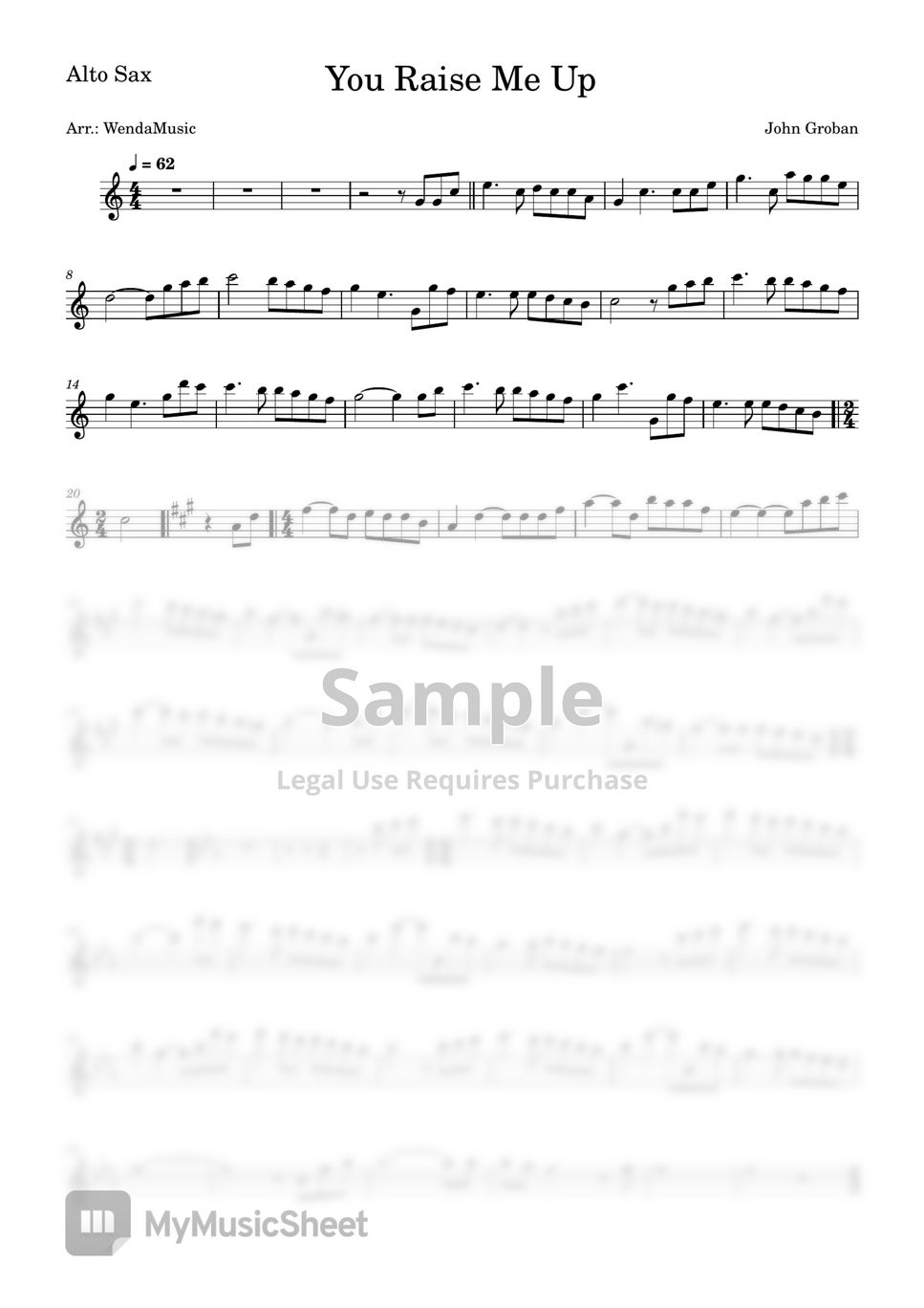 westlife-you-raise-me-up-alto-sax-sheets-by-wendamusic