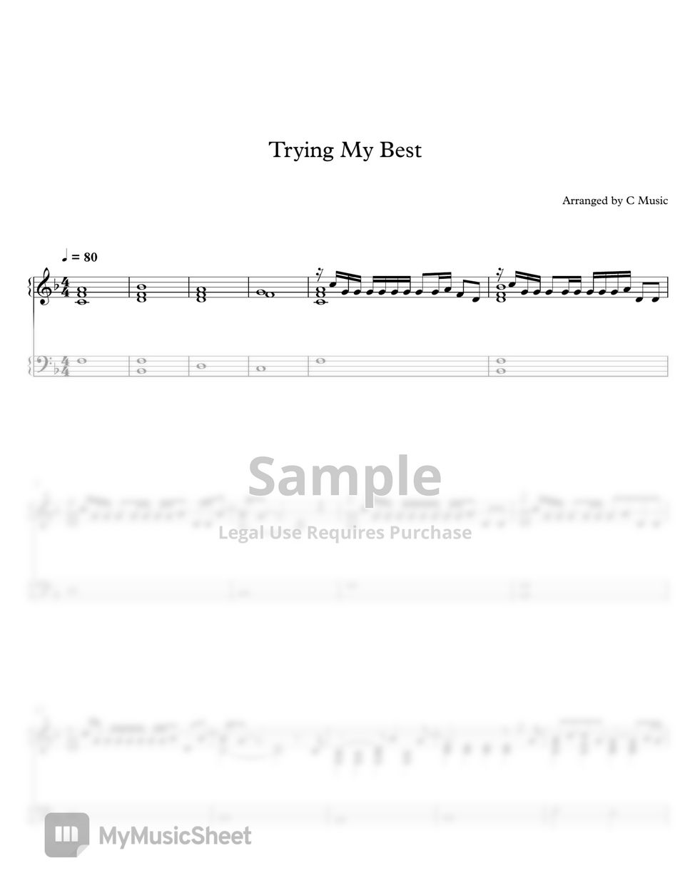 Anson Seabra - Trying My Best by C Music