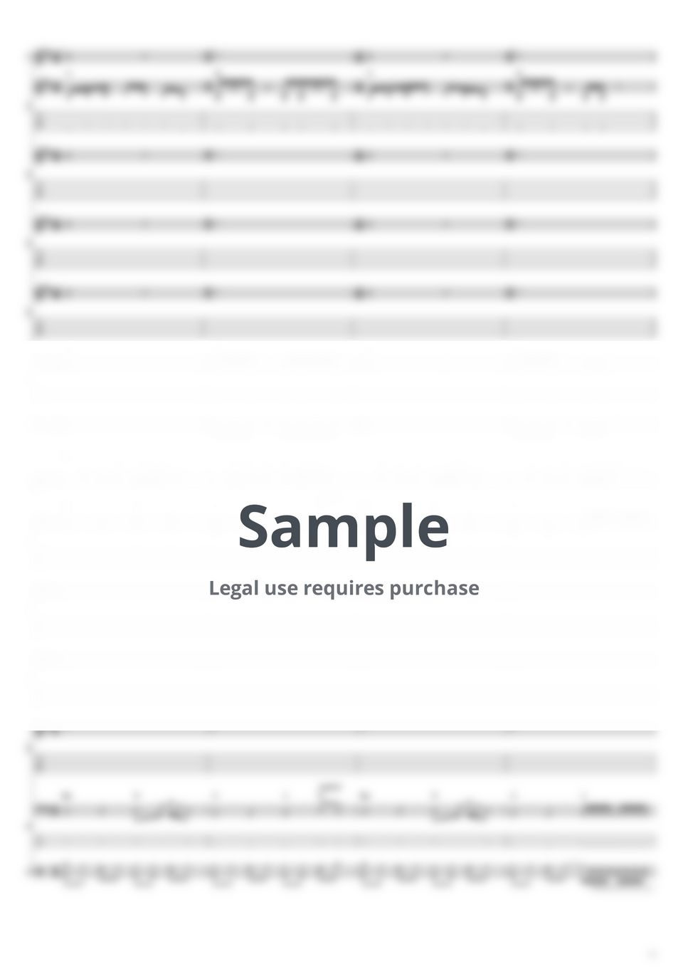 LOUDNESS - THEME OF LOUDNESS part-II (Band Score/Vocal(Romaji)/Guitar/Bass/Drums) by K.S.