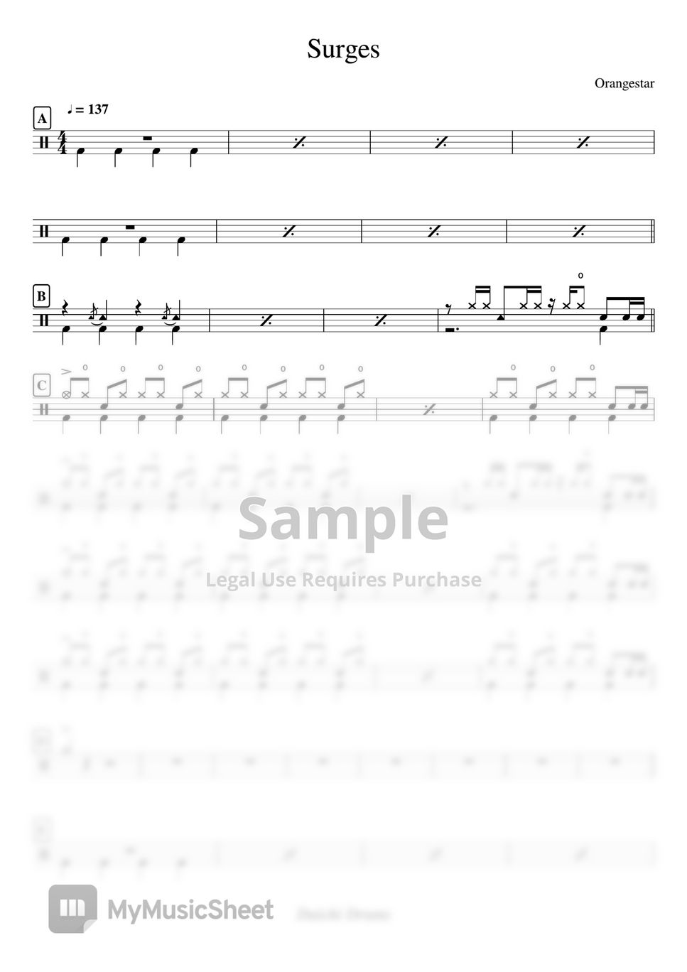 ランバージャック序曲　楽譜