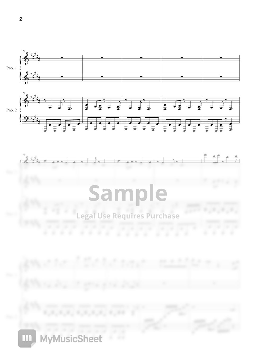 Attack On Titan - all Op &amp; ED Medley (4hands piano) by Bella&amp;Lucas