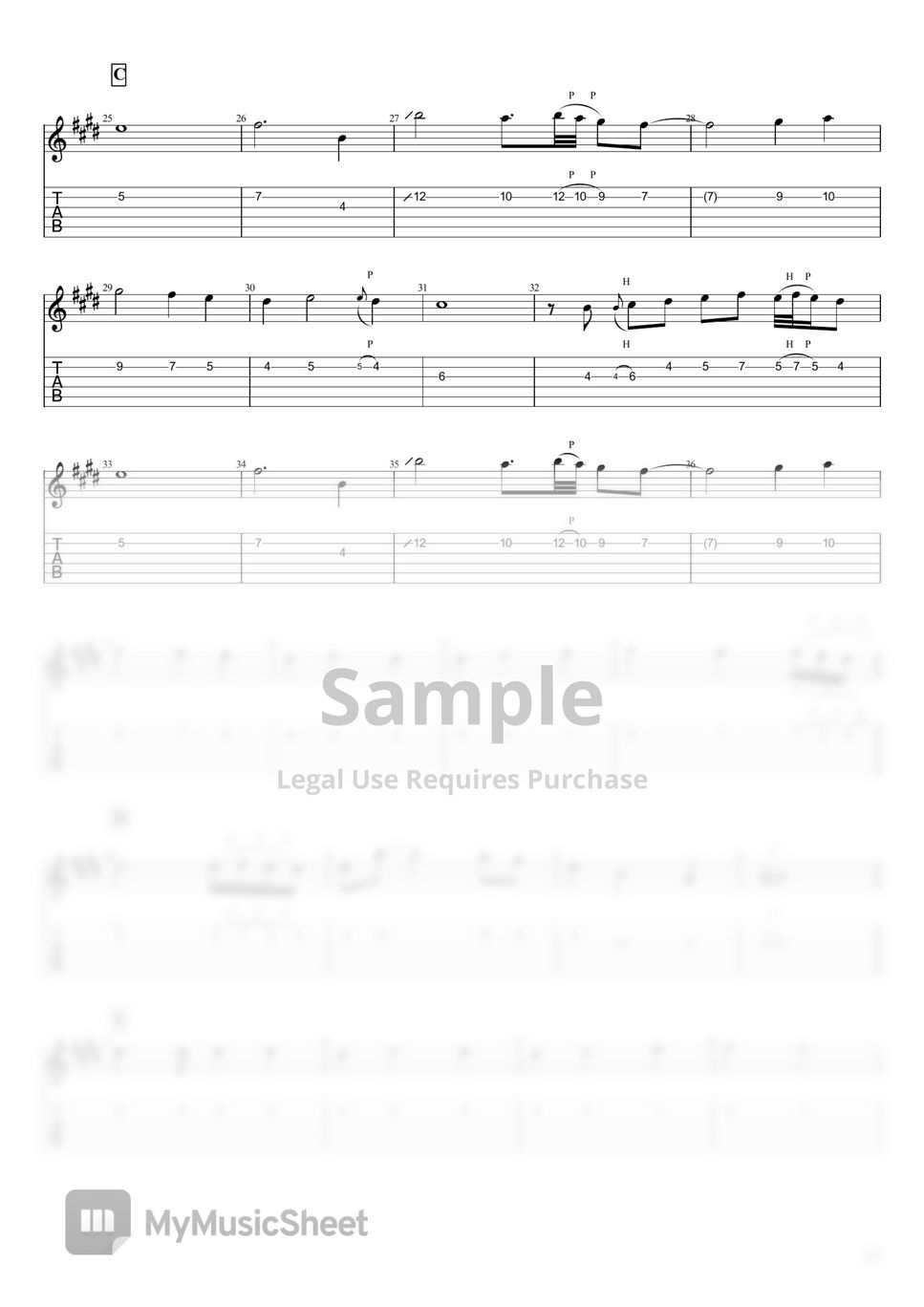 Celine Dion My Heart Will Go On Acoustic TAB by Kfir Ochaion