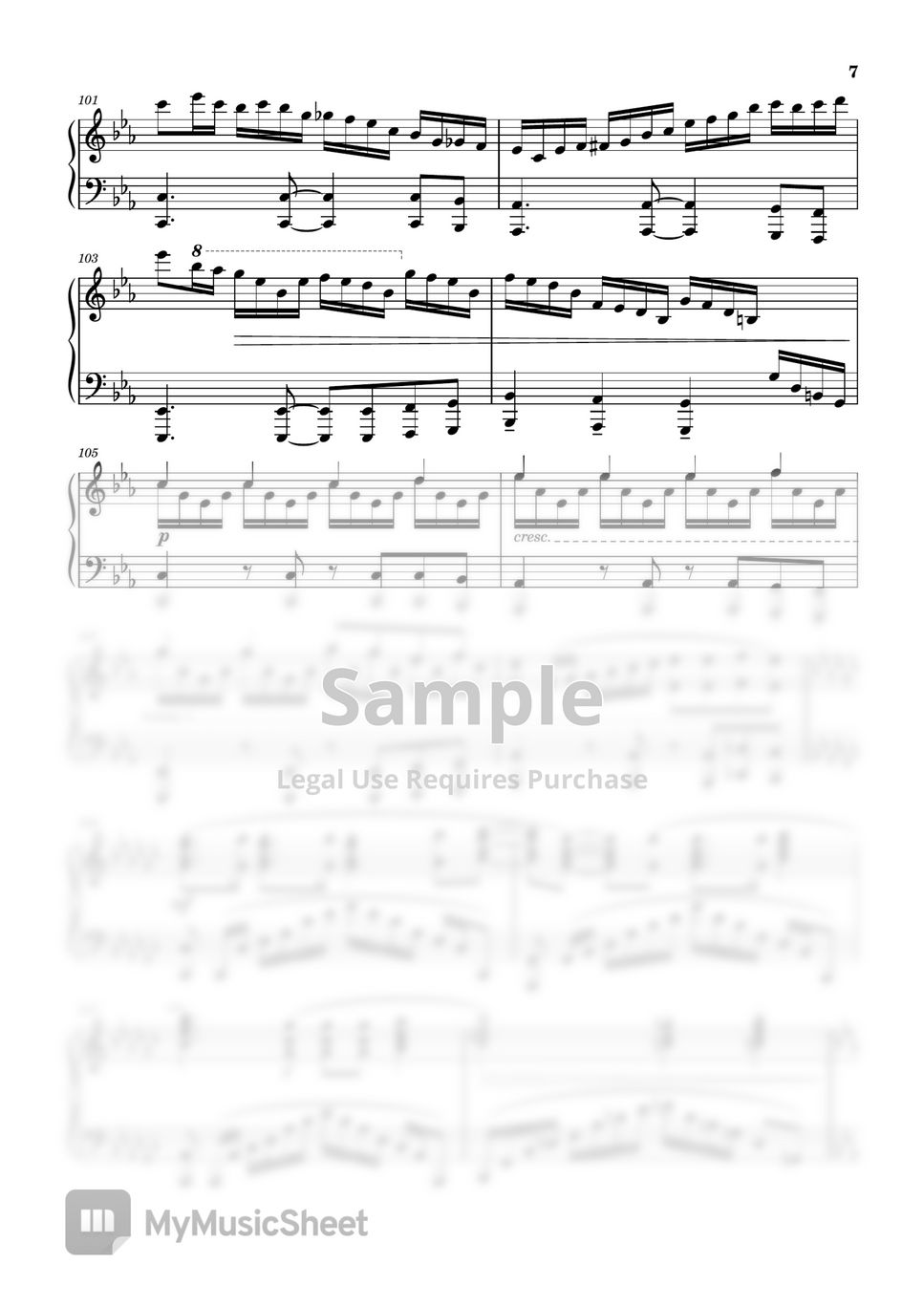 LiSA - Shirogane by Piano VI