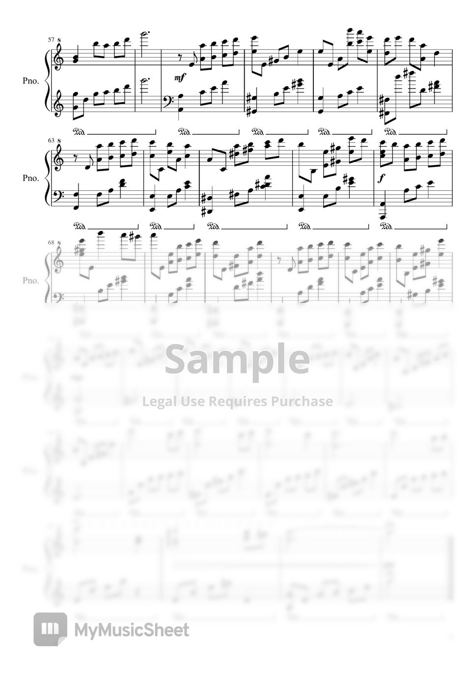 Kouri - Memory (Ib Title OST) Piano Sheet PDF | Aoryn