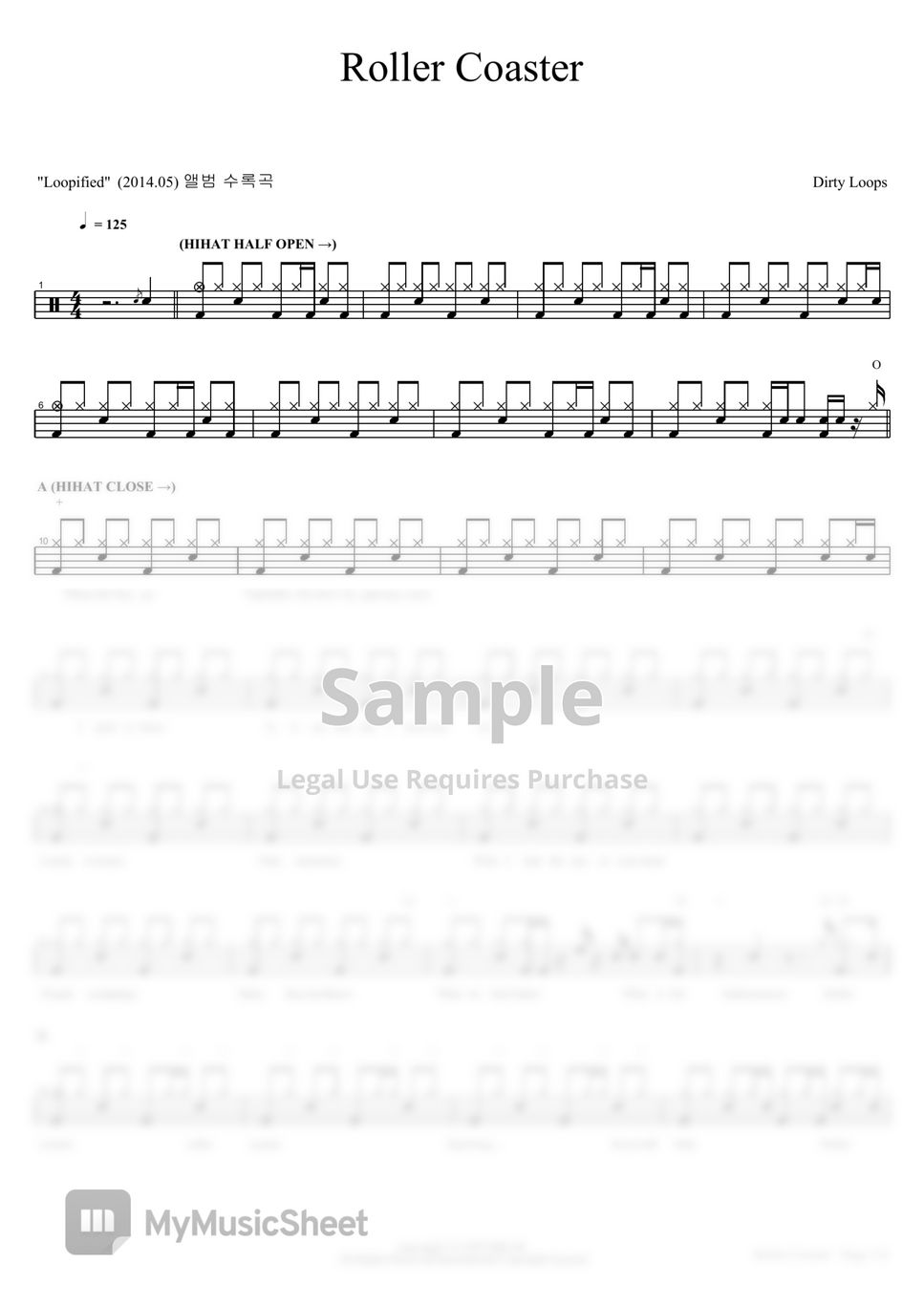 Dirty Loops Roller Coaster by COPYDRUM