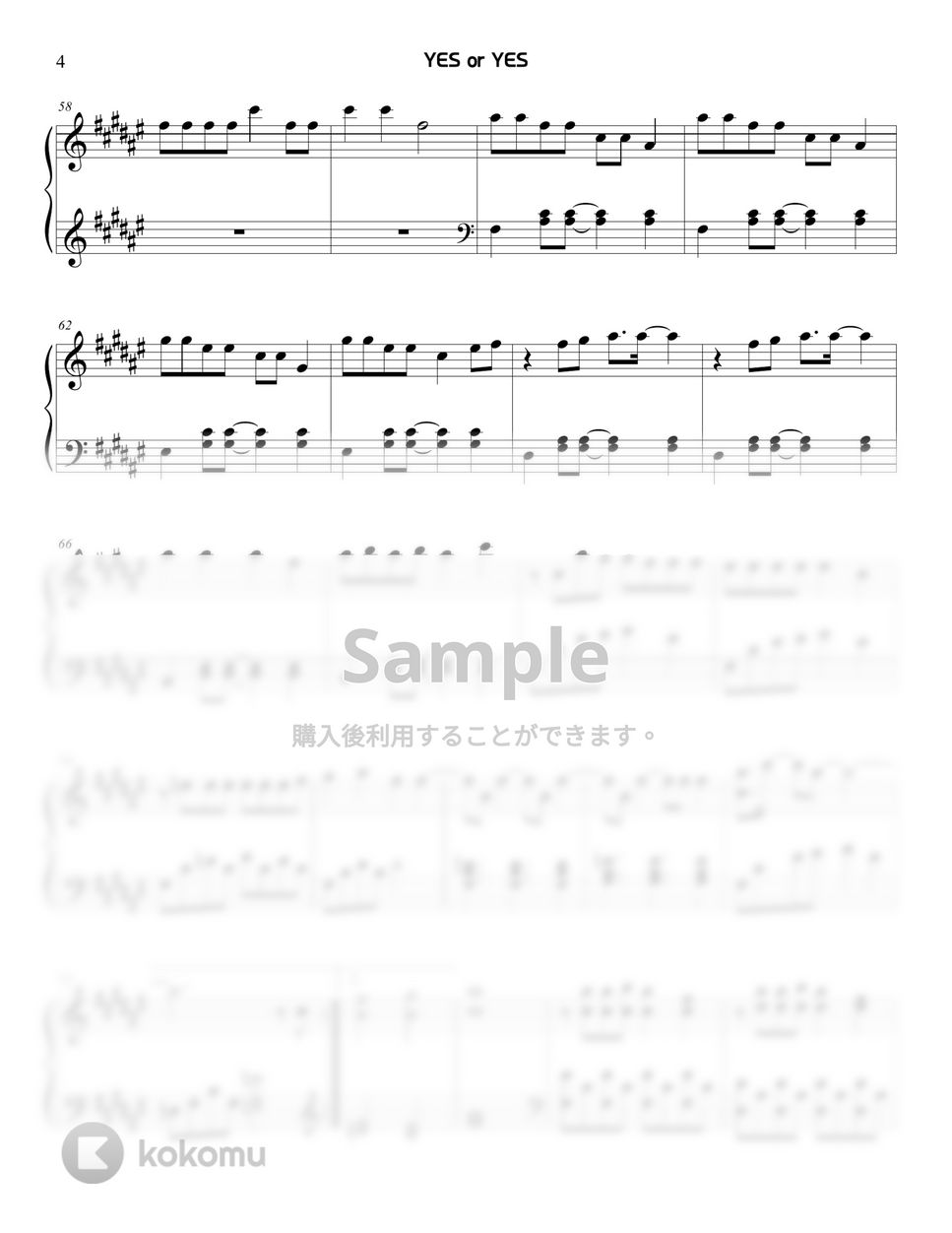 Classic YES Selections From YESYEARS 楽譜 楽譜一覧】YES-YES-YES オフコース - ヤマハ「ぷりんと楽譜」