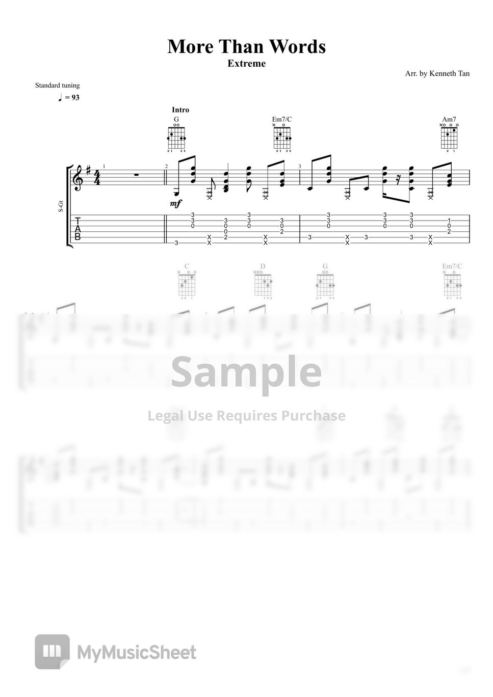 extreme-fingerstyle-guitar-more-than-words-sheets-by-kenneth-acoustic