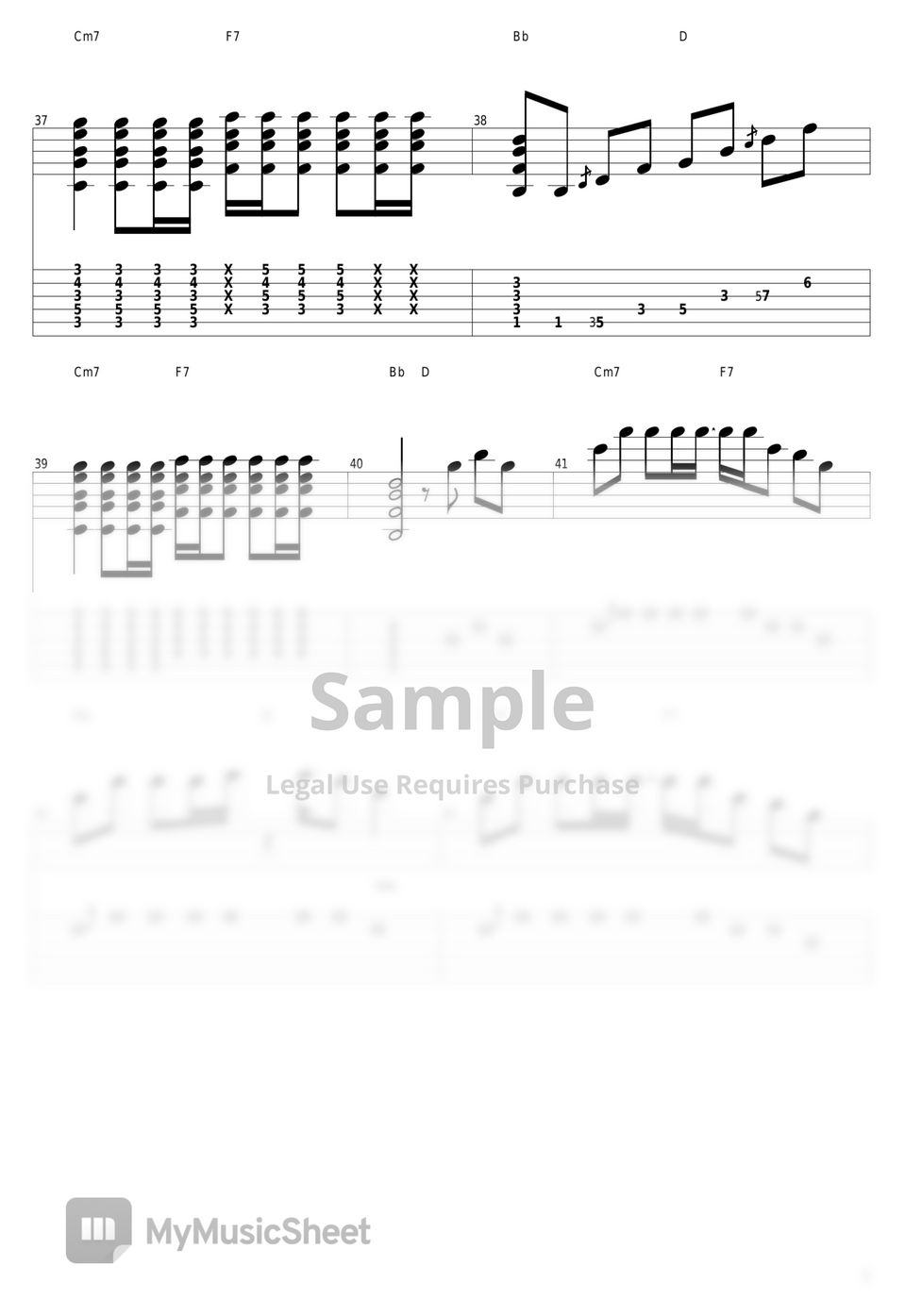 …guitar love you 絵画　I