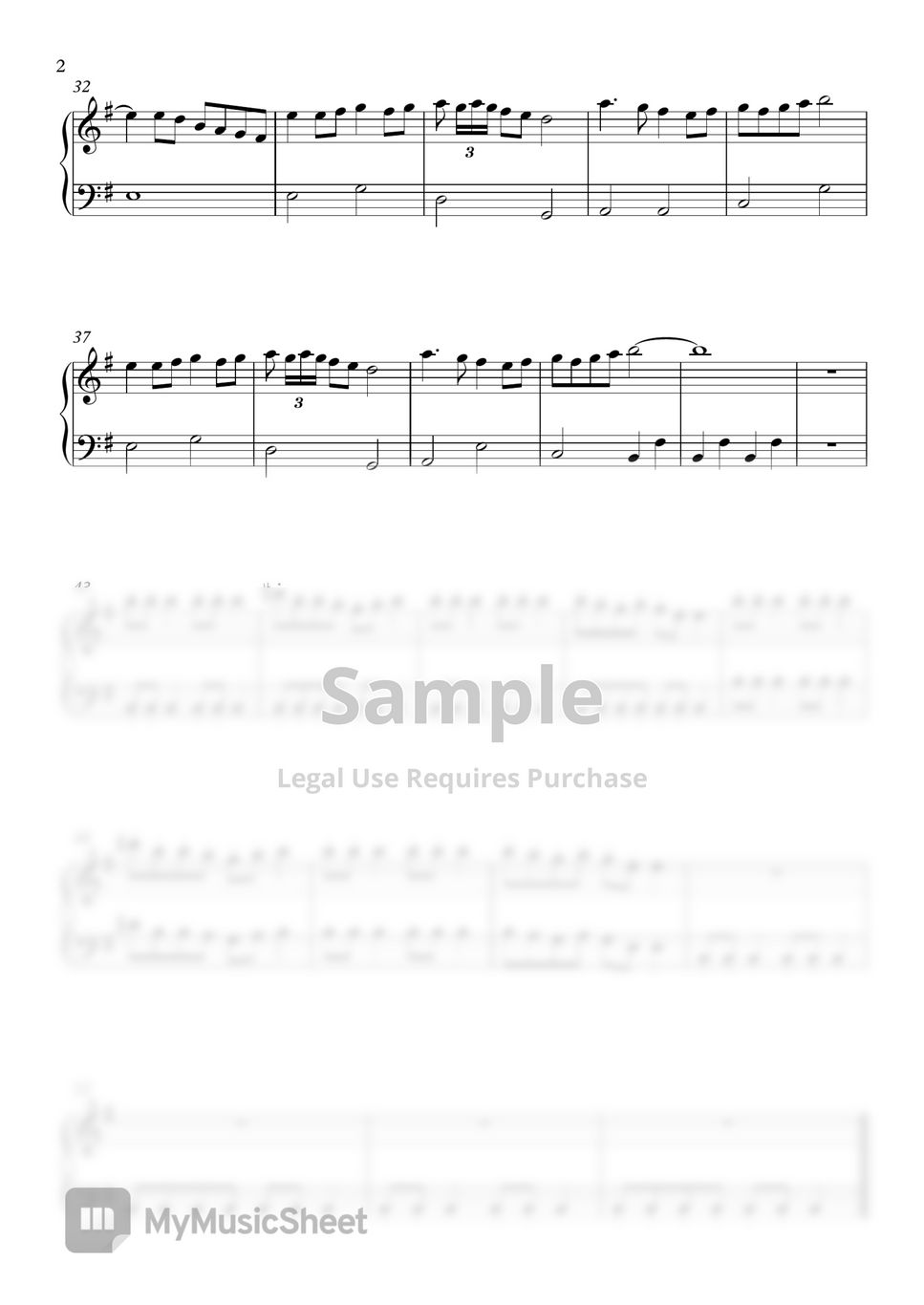 Squid Game Way Back Then (EASY+MIDI) Sheets by PianoGenius