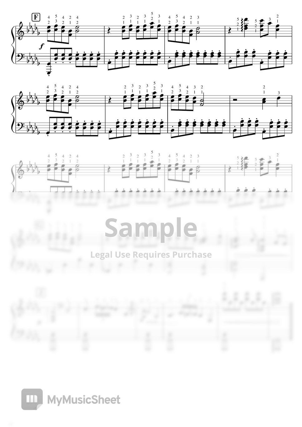 Ryuichi Sakamoto - 【Beautiful】Merry Christmas Mr. Lawrence (Ryuichi  Sakamoto Merry Christmas Mr. Lawrence) by Piano teacher's Score