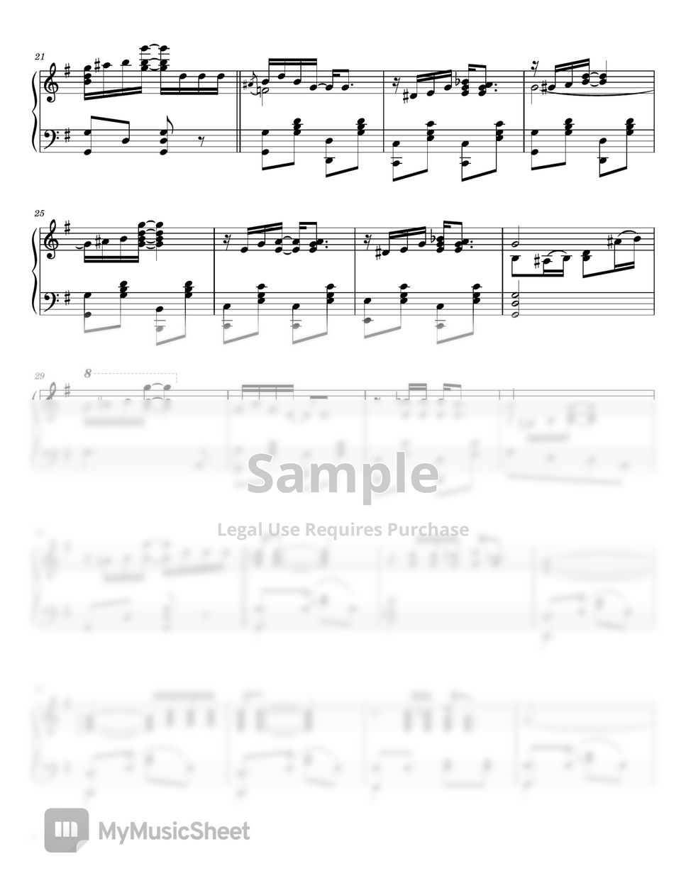 W.c. Handy - St. Louis Blues (For Piano Solo) Sheets By Poon